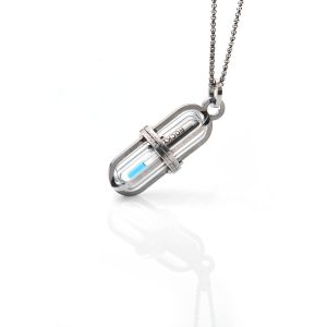 Collier pendentif ADN bluDNA®-Safe